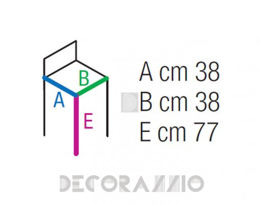 Стул барный Contral 660 BCO bianco - 660 BCO bianco