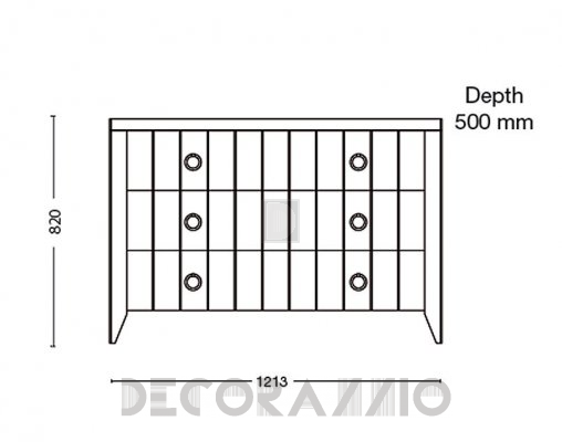 Комод Lineas Taller VC3 2 - VC3 2