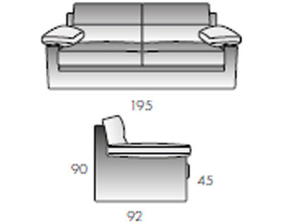 Диван Rigosalotti CF491 - CF491