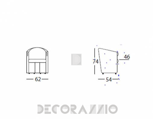 Кресло Arflex 10042 - 10042