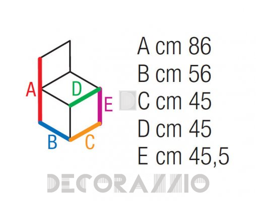 Стул Contral 760 - 760 BL nero