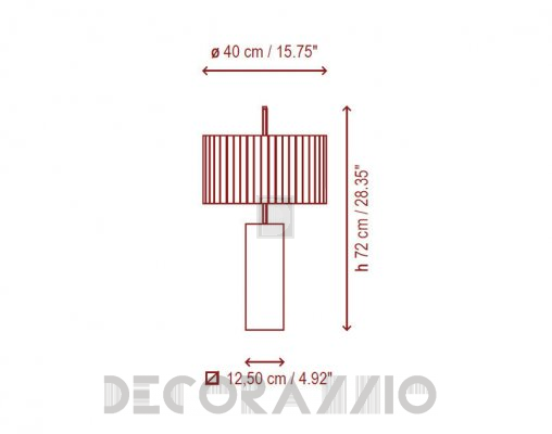 Светильник  настольный (Настольная лампа) Bover MANI MESA - MANI MESA