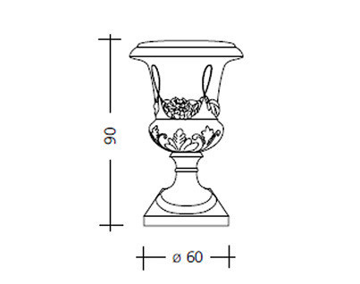 Ваза Baga Patrizia Garganti CM. 497 - CM. 497