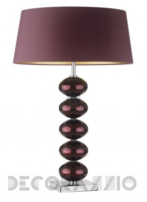 Светильник  настольный  (Настольная лампа) Heathfield & Co Ballet - Ballet Mirror Aubergine Table Lamp