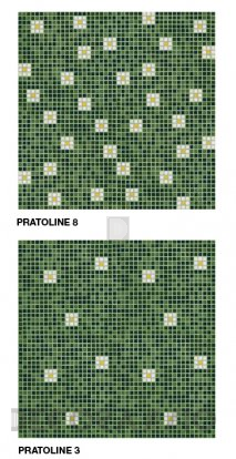 Настенная плитка Bisazza Decoration Mosaics - Decoration-Mosaic-PRATOLINE