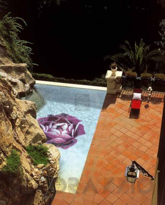 Плитка для бассейна Bisazza Pool Mosaics - Pool-Mosaic-ROSA-ROSA1