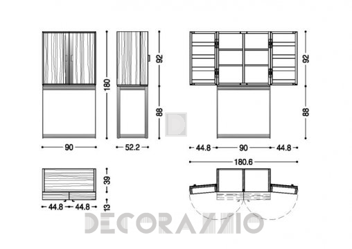 Буфет Riva 1920 Fly - Fly Storage