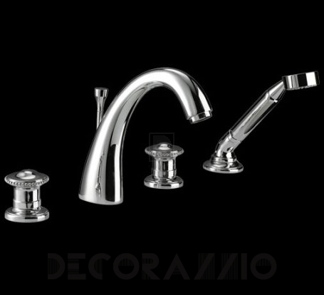 Смеситель для ванной Imperial Bathroom IB Gioiello - ib_gioiello_4_hole_bath_filler_and_handset_kit