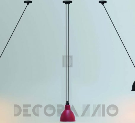 Светильник  потолочный подвесной (Люстра) Lampe Gras Classic Lamps - 322BL-RED ROUND-L