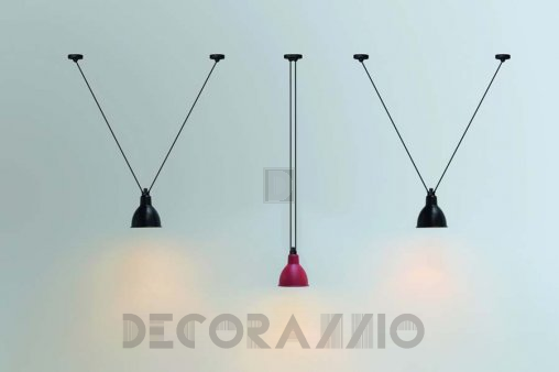 Светильник  потолочный подвесной (Люстра) Lampe Gras Classic Lamps - 322BL-RED ROUND-L