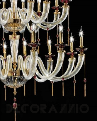 Светильник  потолочный подвесной (Люстра) Euroluce Julienne - JL12_12_6SG_C