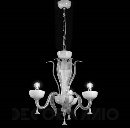 Светильник  потолочный подвесной (Люстра) Sylcom Soffio - 1520/3CR