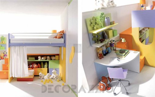 Комплект в детскую Doimo Cityline Bunk beds - composizione-902