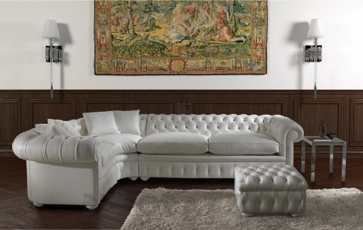 Диван модульный Asnaghi Classics - chesterfield-modular-sofa