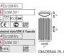 Светильник  потолочный накладной (Светильник потолочный) Vistosi Diadema - diadema-pl-80