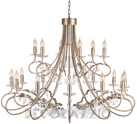 Светильник  потолочный подвесной (Люстра) Elstead Lighting Christina - CRT18 SIL/GOLD