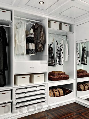 Шкаф гардеробный Pregno Way of Life - way-of-life-light-walk-in-closet