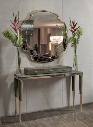Консольный стол Longhi Odette - Y 726 marble