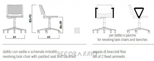 Стул Forsit by LAS F01 - f01-revolving-task-chair