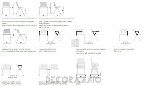 Стул Forsit by LAS F01 - f01-4-legs-chair