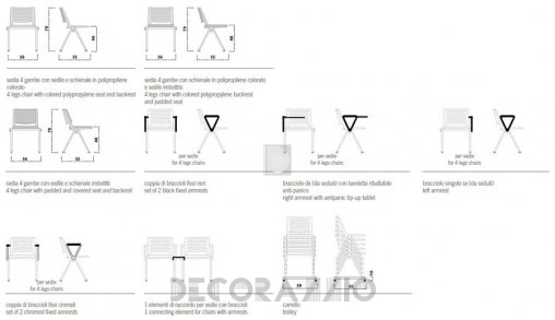 Кресло Forsit by LAS F01 - f01-4-legs-chair-1