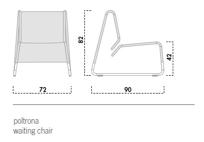 Кресло Forsit by LAS E. Lounge - e.lounge-waiting-chair-2