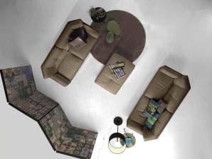 Комплект в гостиную Prianera Glamour, Glamour k