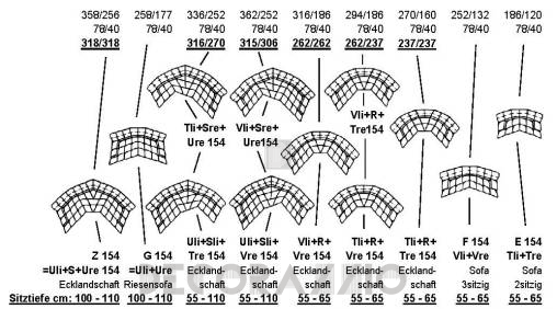 Диван модульный Bretz Cloud7 - E154_1
