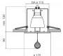 Светильник  потолочный врезной (Светильник точечный) Swarovski BALL - A.8992 NR 650 002