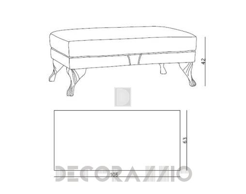 Пуф Carpanese 2031 - 2031