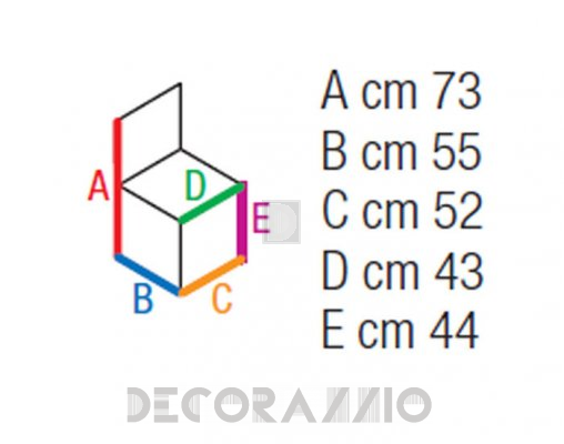 Кресло Contral 704 - 704 08 rosso