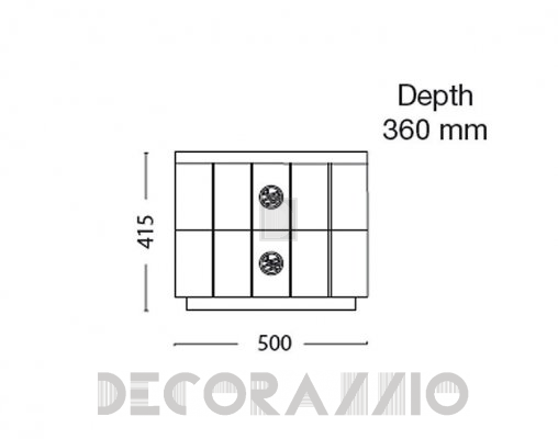 Тумба прикроватная Lineas Taller NMHB5036 - NMHB5036