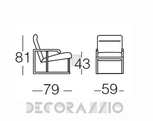 Кресло Bosal dada - dada