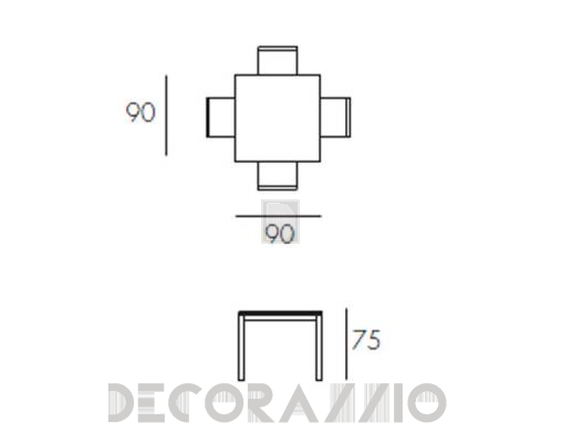 Приставной столик Target Point TP105 - TP105