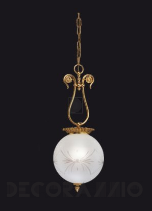 Светильник  потолочный подвесной Arredoluce Light, gold and crystal - 12.757-2
