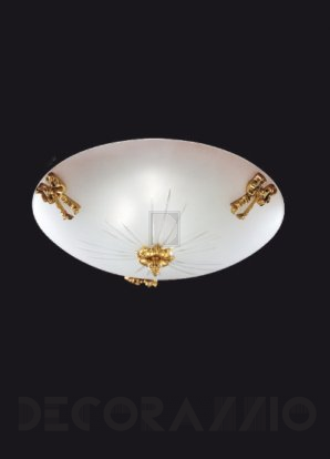 Светильник  потолочный накладной Arredoluce Light, gold and crystal - 12.154-2