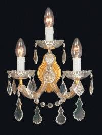 Светильник  настенный накладной Arlati Maria Theresa Wall-Lamps, 2814-3CC GP