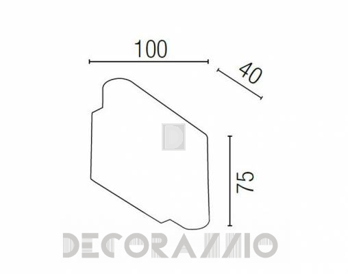 Светильник  настенный накладной (Бра) Faro 63203 - 63203