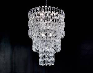 Светильник  потолочный подвесной (Люстра) Glass&Glass 3900-s1, 3900-s1