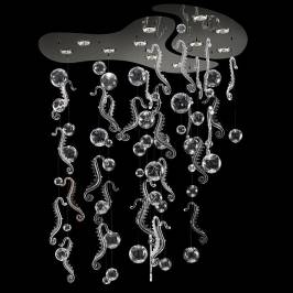Светильник  потолочный накладной Barovier&Toso Hippocampus, 5641-A-CC