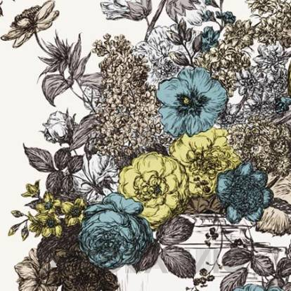 Обои Clarke&Clarke Floribunda - W0041-01