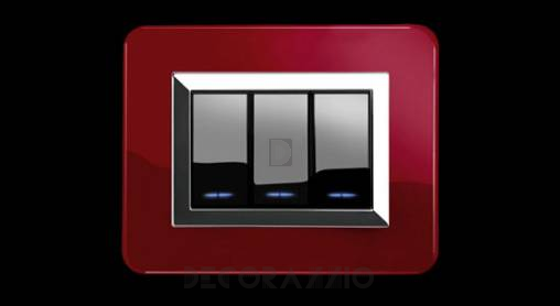 Выключатель тройной AVE LifeTouch - LifeTouchSw7