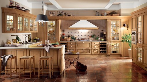 Комплект в кухню Scavolini Baltimora - Scс18