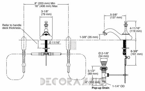 Излив Kohler Artifacts - K-72758-CP