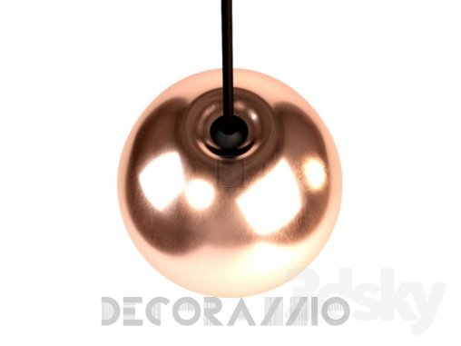 Tom Dixon VOID MINI COPPER Светильник потолочный подвесной (Люстра) - Void Light Mini