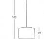 Светильник  потолочный подвесной (Светильник потолочный) Kolarz SAND - A1307.33R.7