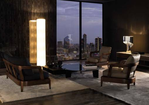 Кресло Minotti Virginia Indoor - MVA7BB