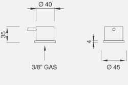 Вентиль CEA Gradi - Gra11