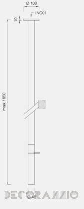 Смеситель для раковины CEA Gradi - Gra19