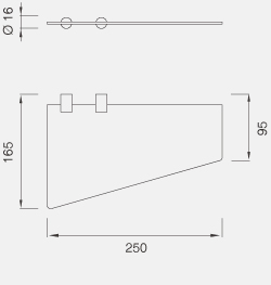 Полка CEA Stem Accessories - Men01